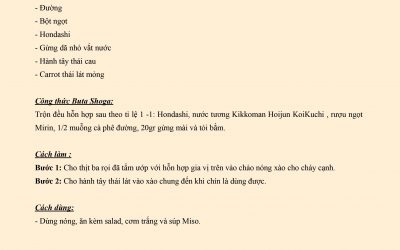 Cơm Nhật – 09
